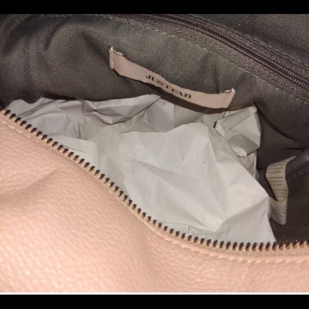 Pink JustFab backpack - Picture 2 of 6